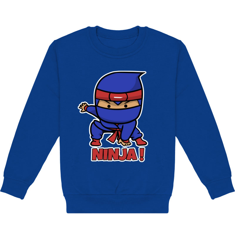 Sweat-shirt Enfant - NINJA BLEU