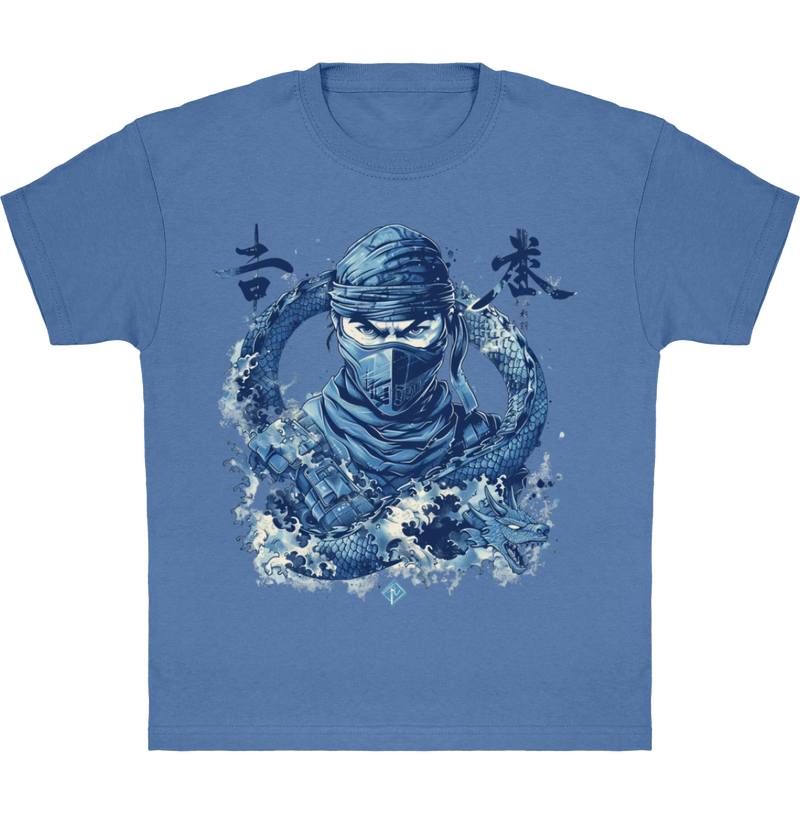 Tee Shirt Enfant Original - NINJA BLEU