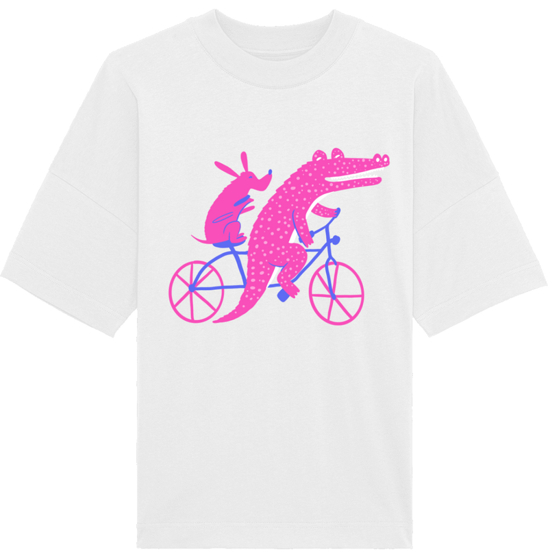 T-Shirt Oversized Col montant Unisexe