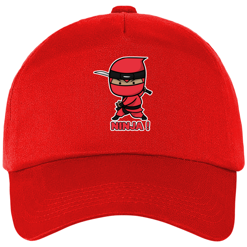 Casquette enfant - Ninja rouge