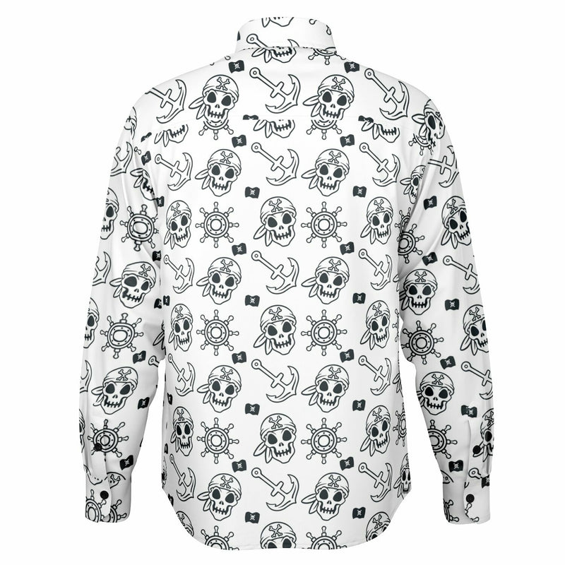 chemise blanche homme à manches longues