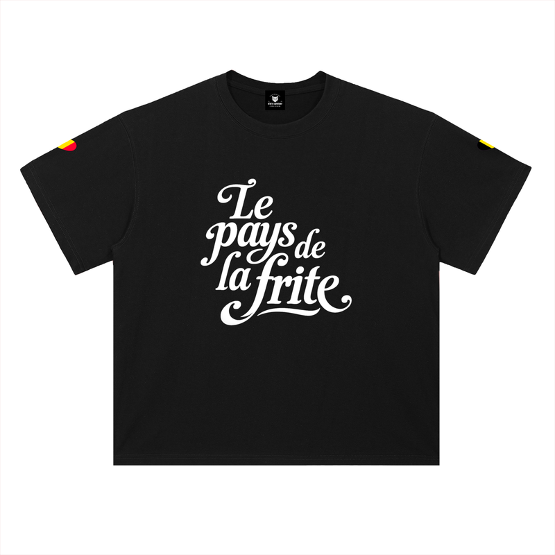 T-Shirt Belge Original "Le Pays de la Frite" – CHT'M Boutique