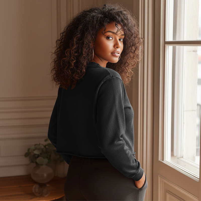 Pull Court femme - "MADE IN BELGIUM WITH LOVE"