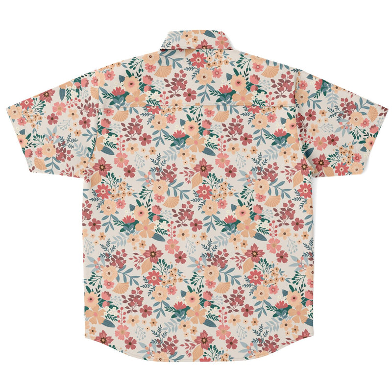 chemise d'été à motifs floraux