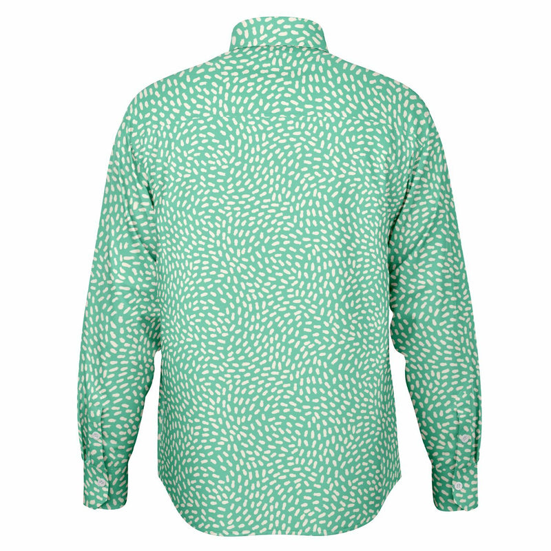 vêtements homme chemise verte à motifs