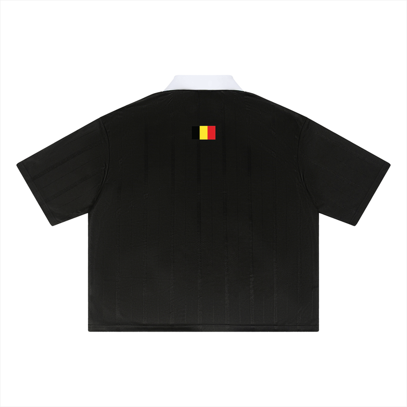 Unisex Striped Boxy Soccer Jersey