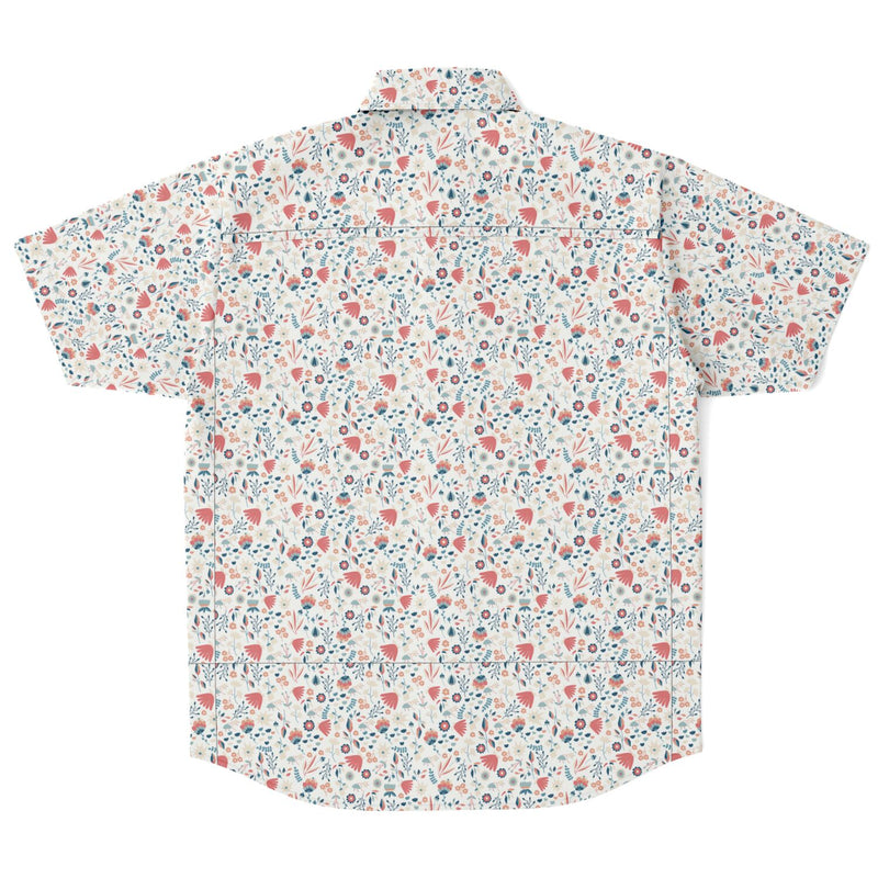vêtements masculins chemise à fleurs