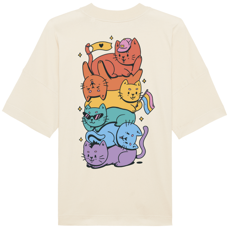 T-Shirt LGBT Oversized Col montant Unisexe