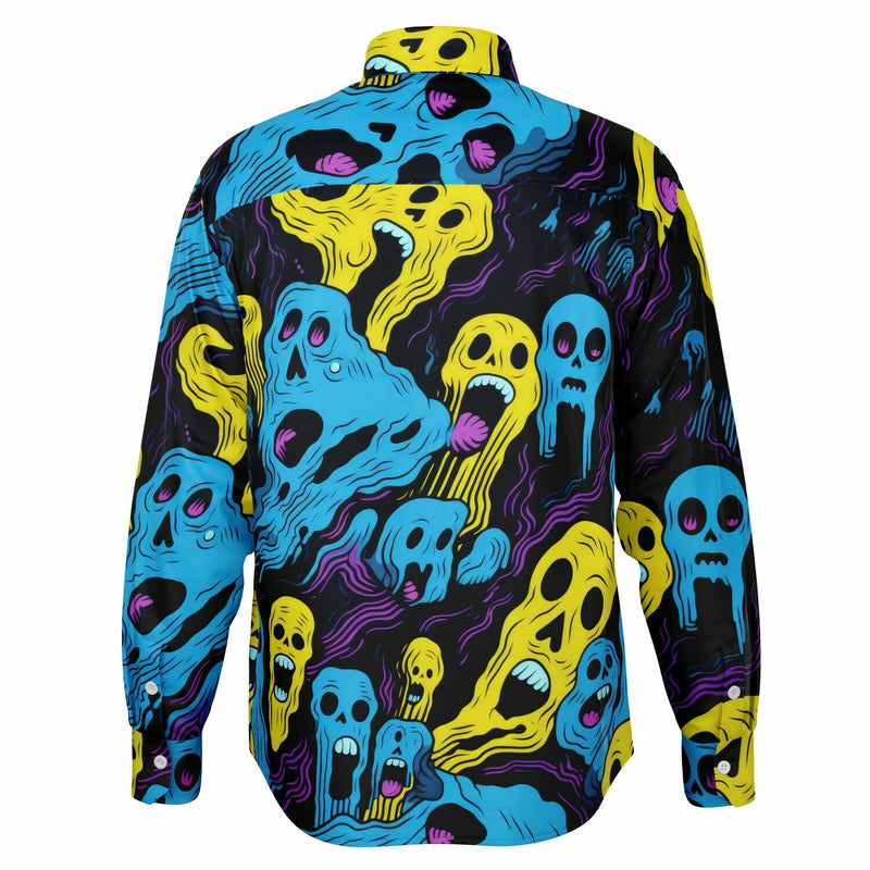 Chemise homme manches longues - Fantome fluo