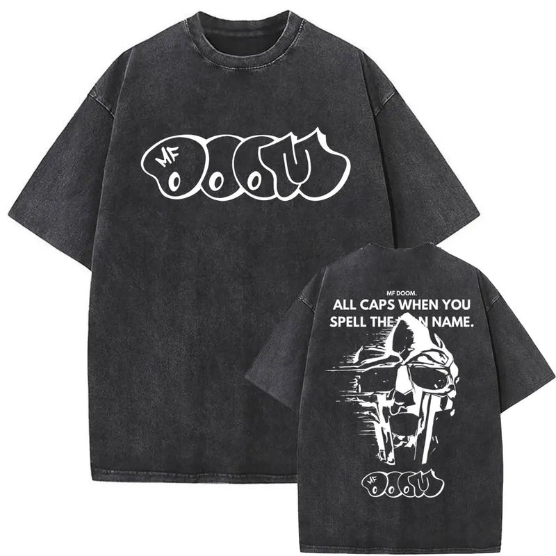 T-shirt hip-hop oversized - MF DOOM