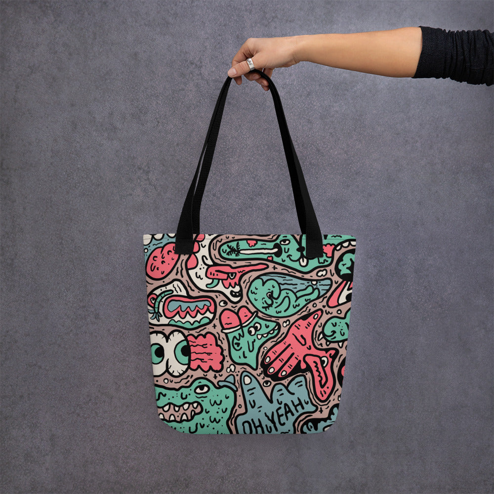 Tote bag Graffiti