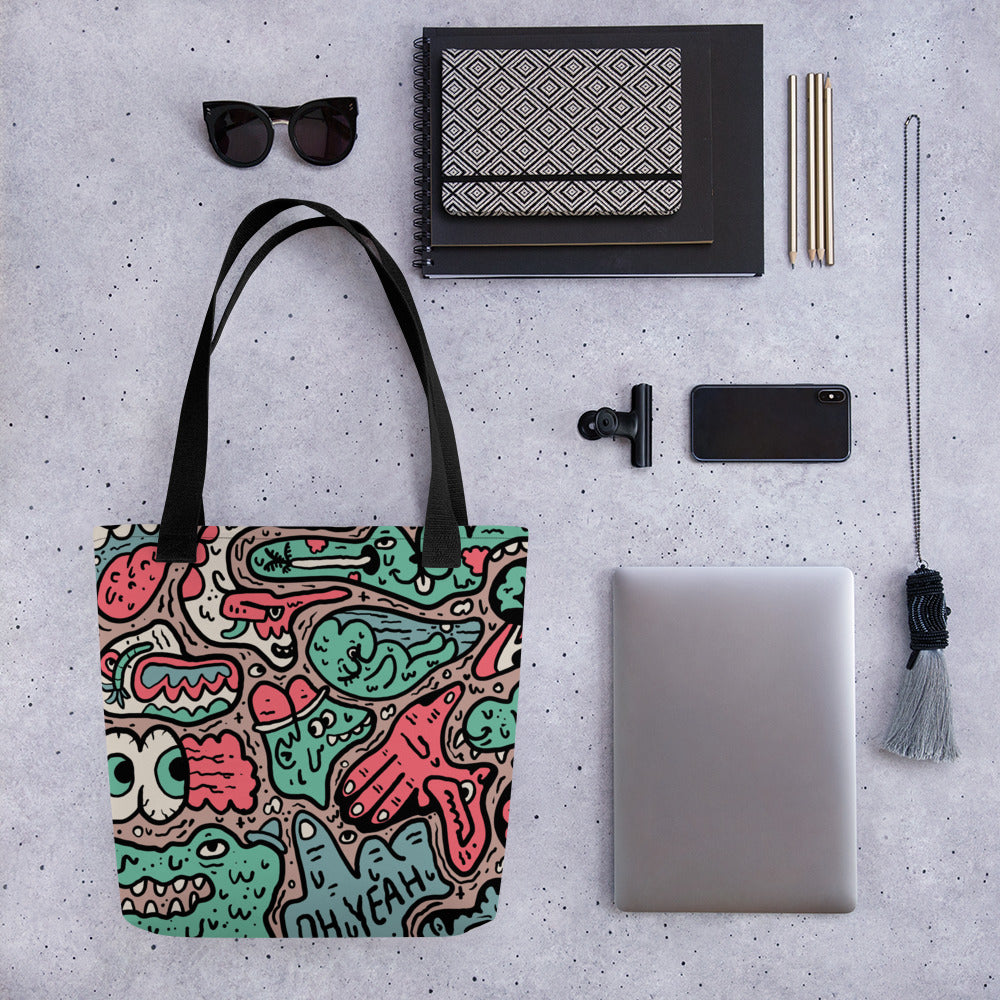 Tote bag Graffiti