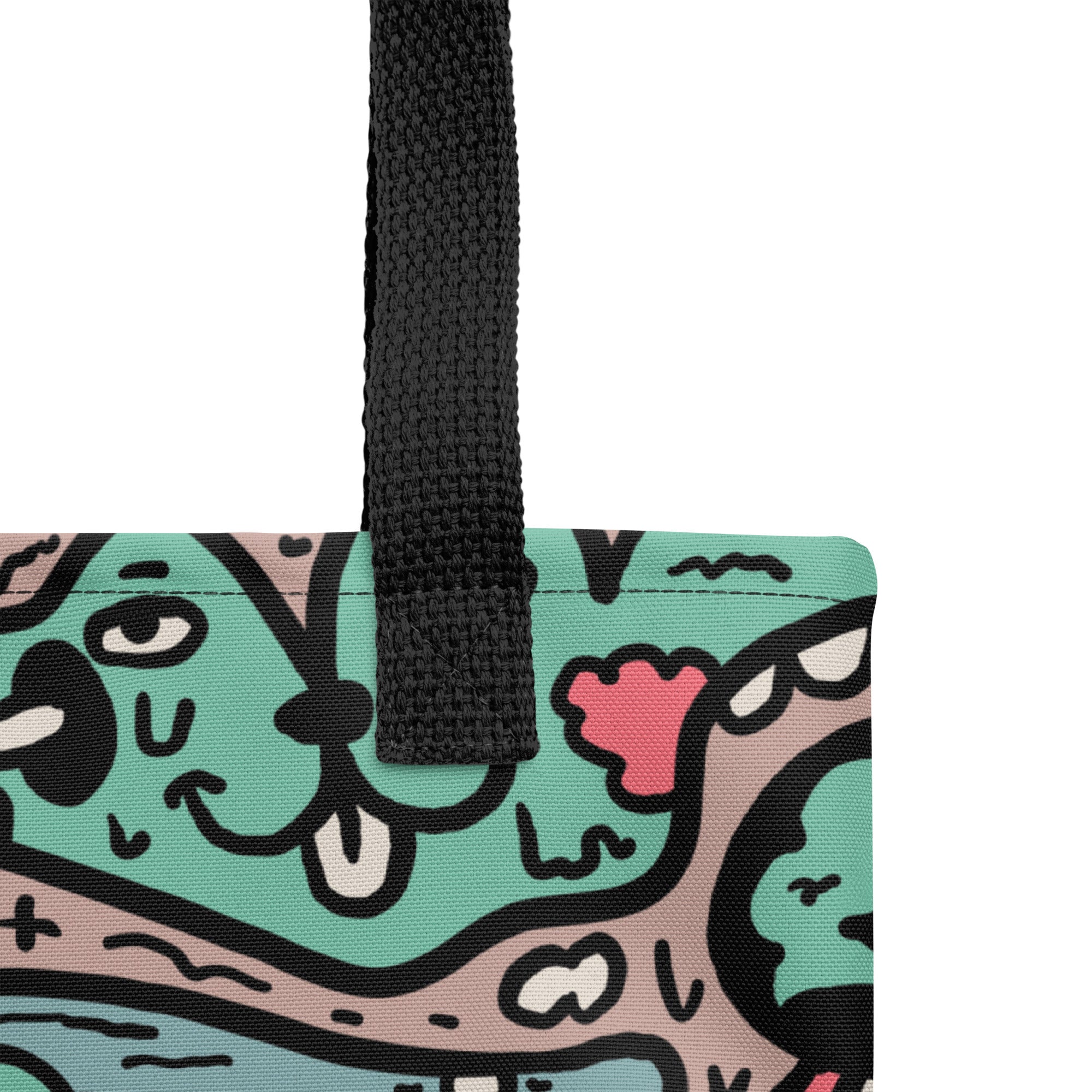 Tote bag Graffiti