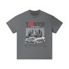 T-shirt fashion enfant oversized – Design Japon rétro