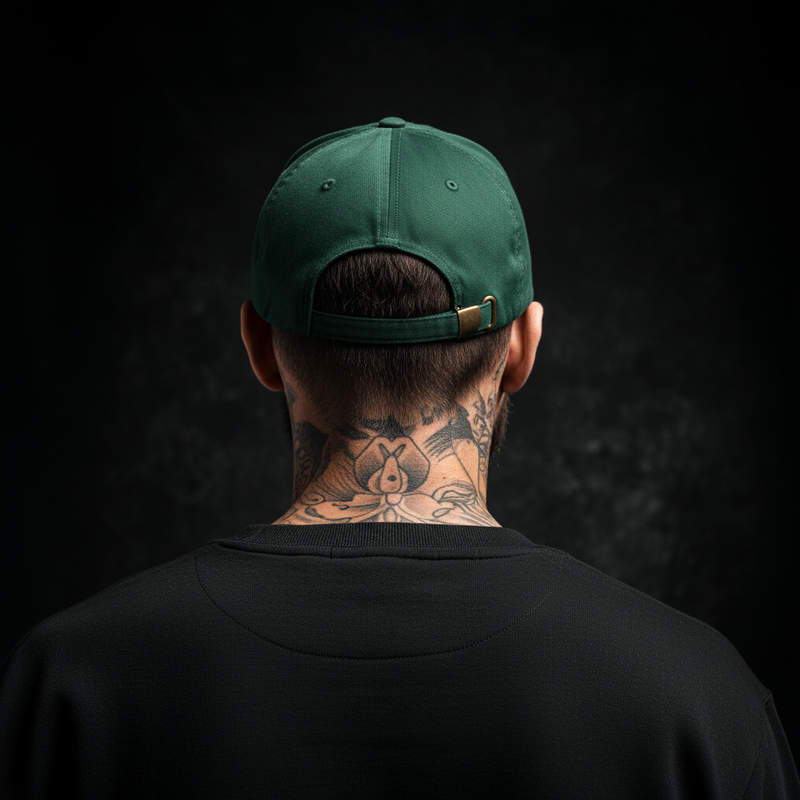 casquette baseball homme verte