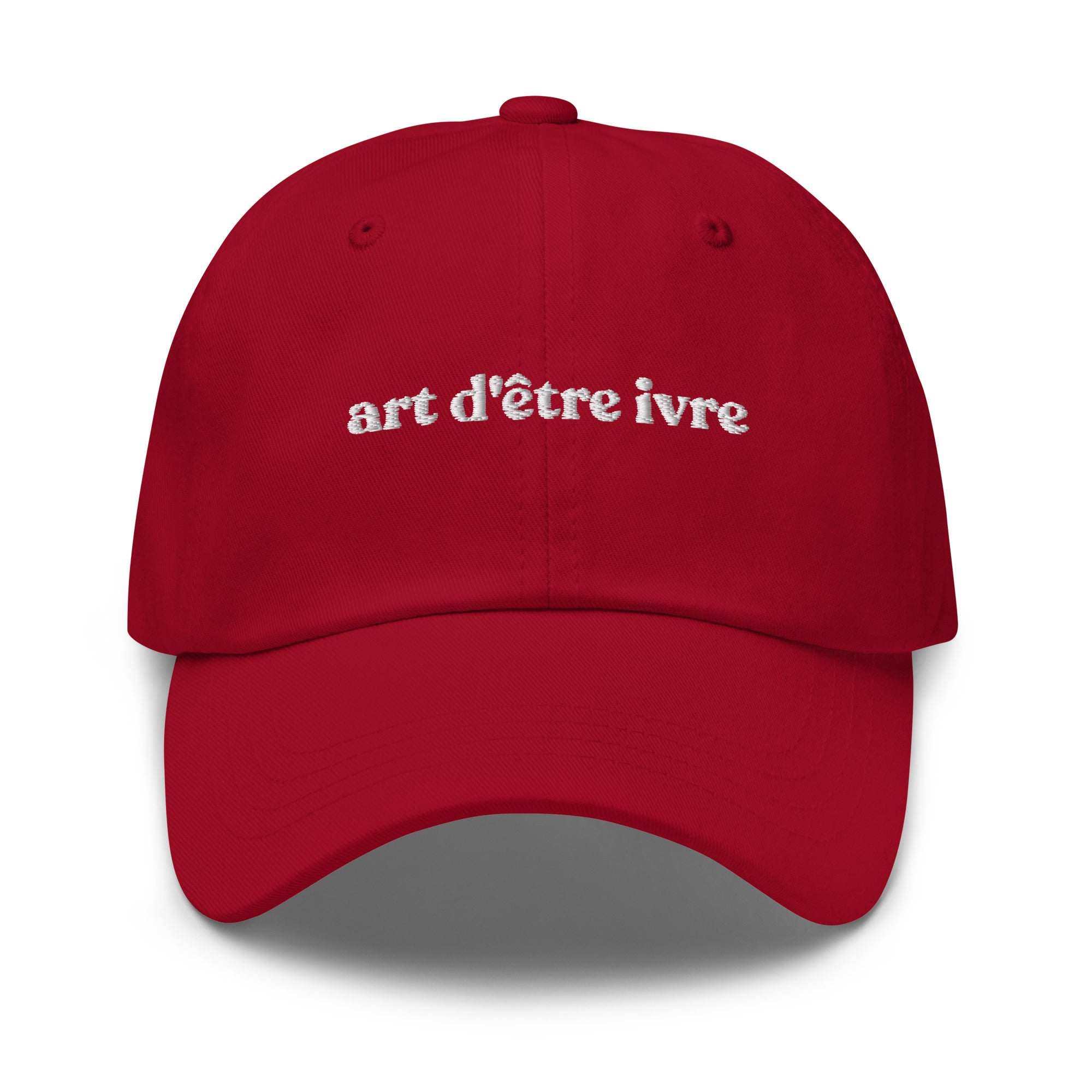 Casquette de Baseball - ART DÊTRE IVRE