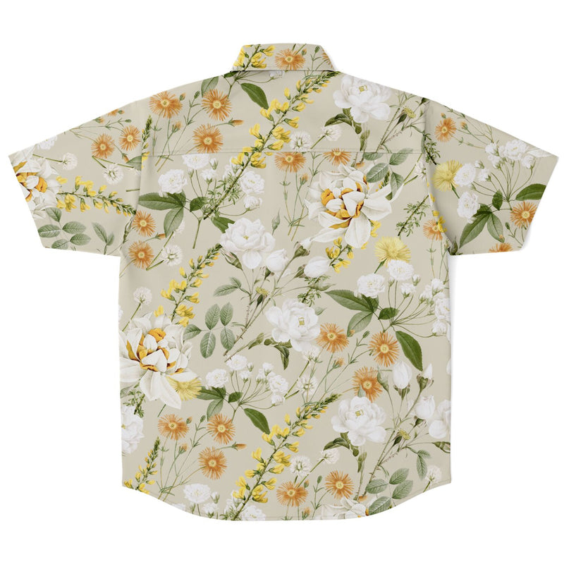 chemise à motifs floraux homme