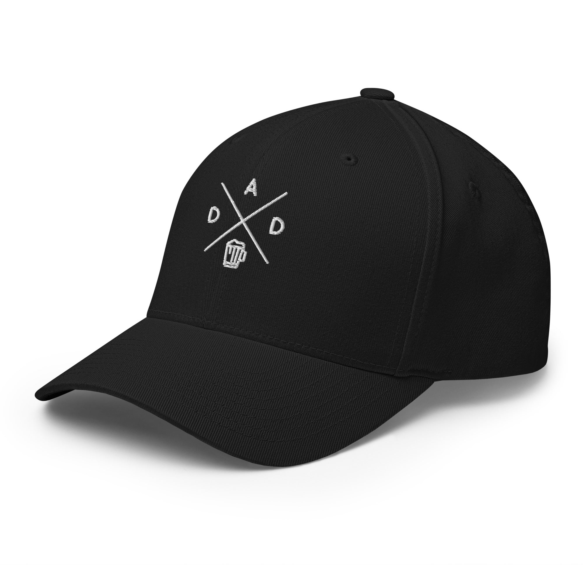 Casquette brodée FLEXFIT - "DAD" (Devant et derrière)