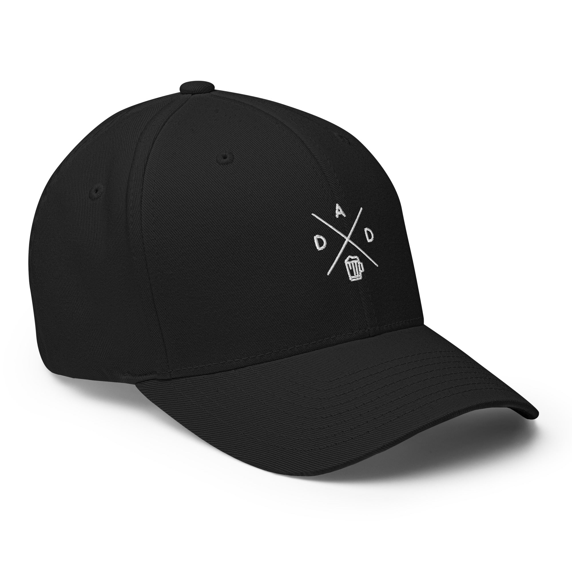 Casquette brodée FLEXFIT - "DAD" (Devant et derrière)