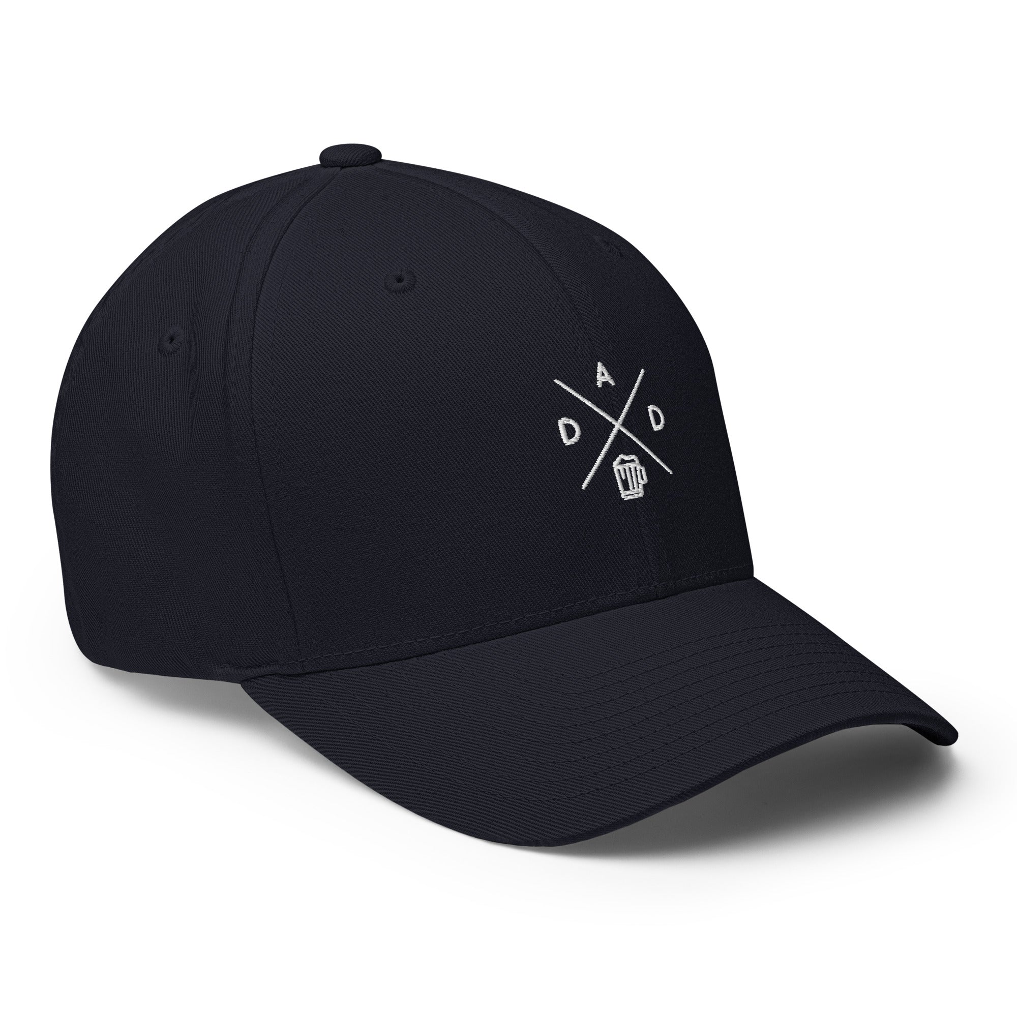 Casquette brodée FLEXFIT - "DAD" (Devant et derrière)