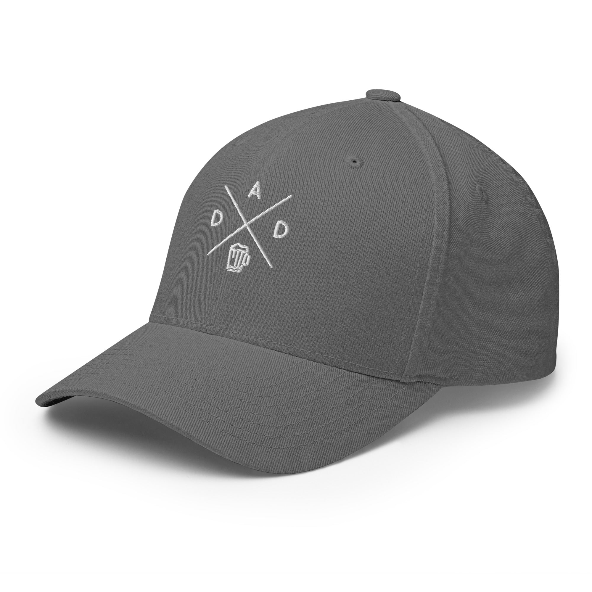 Casquette brodée FLEXFIT - "DAD" (Devant et derrière)