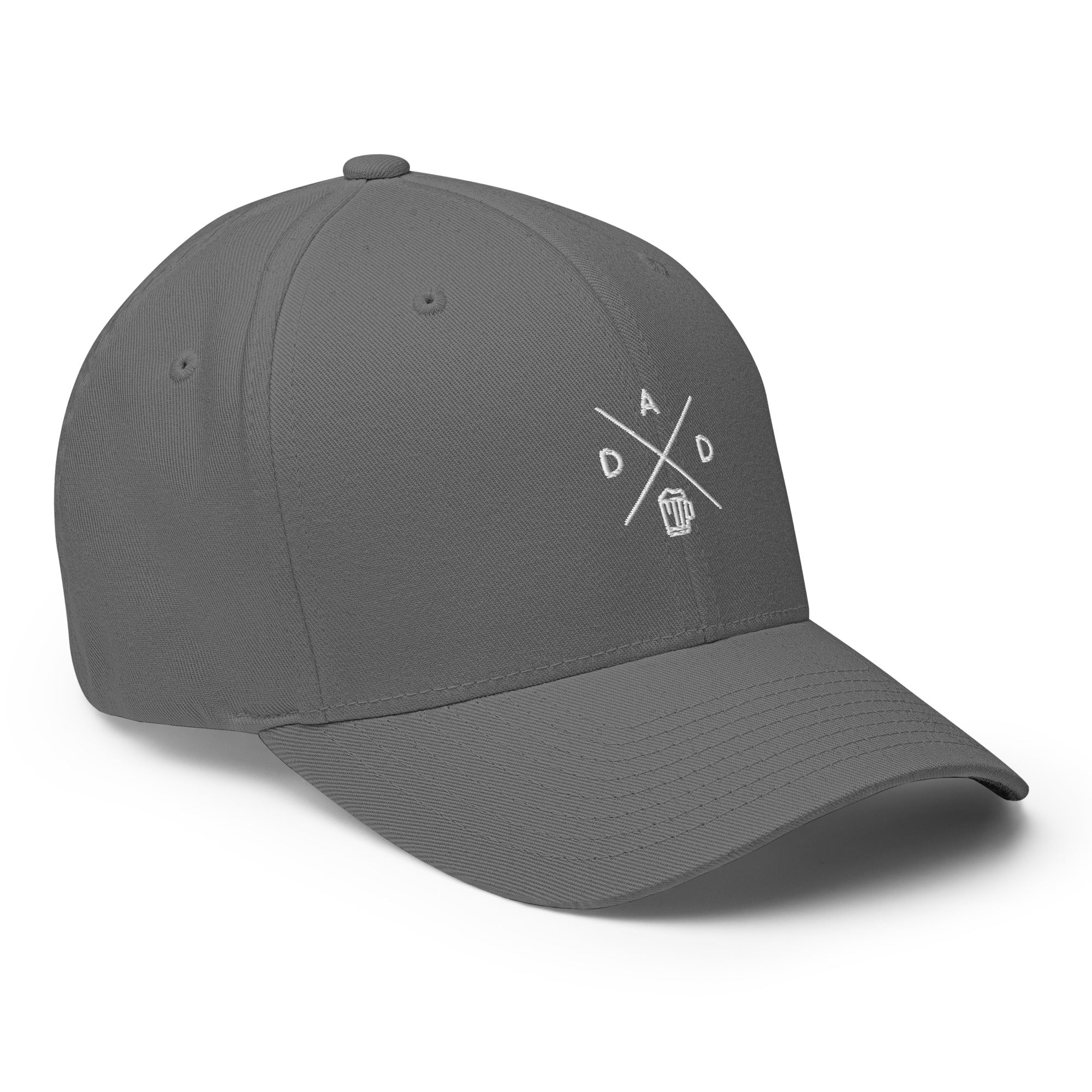 Casquette brodée FLEXFIT - "DAD" (Devant et derrière)