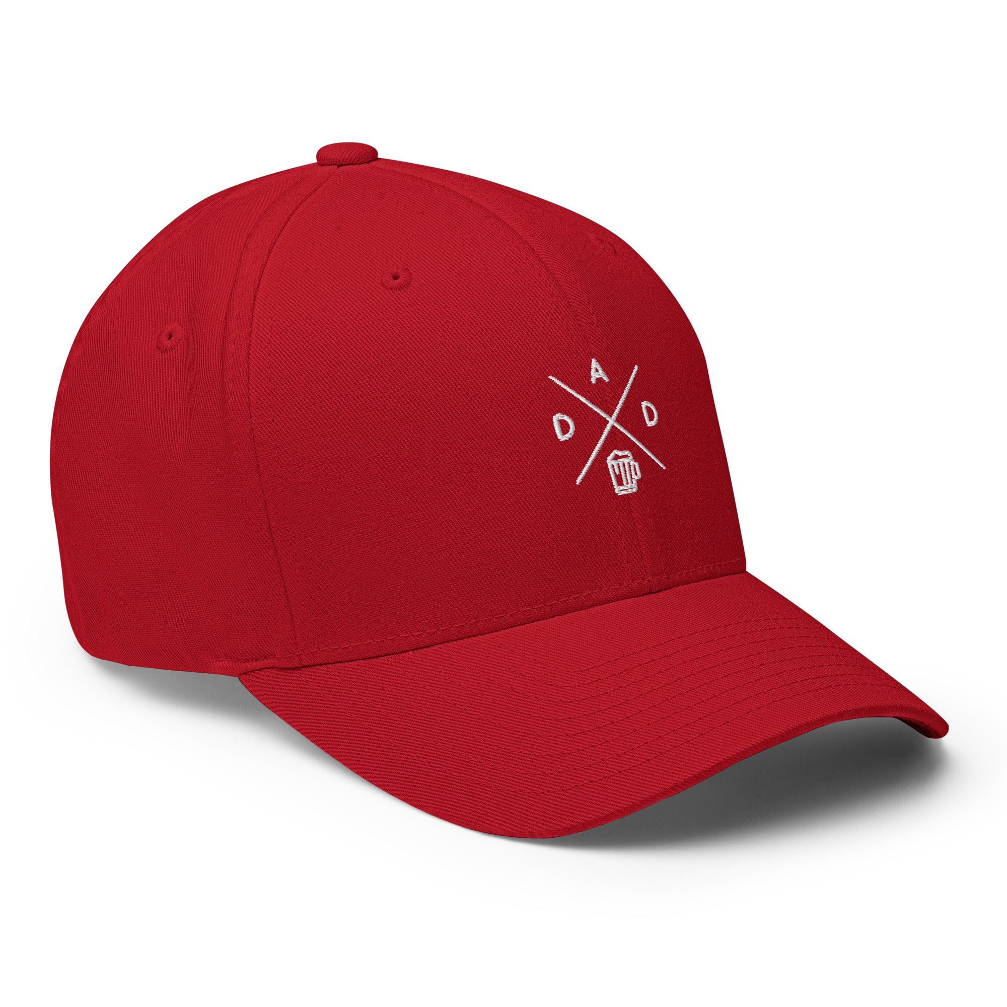 Casquette brodée FLEXFIT - "DAD" (Devant et derrière)