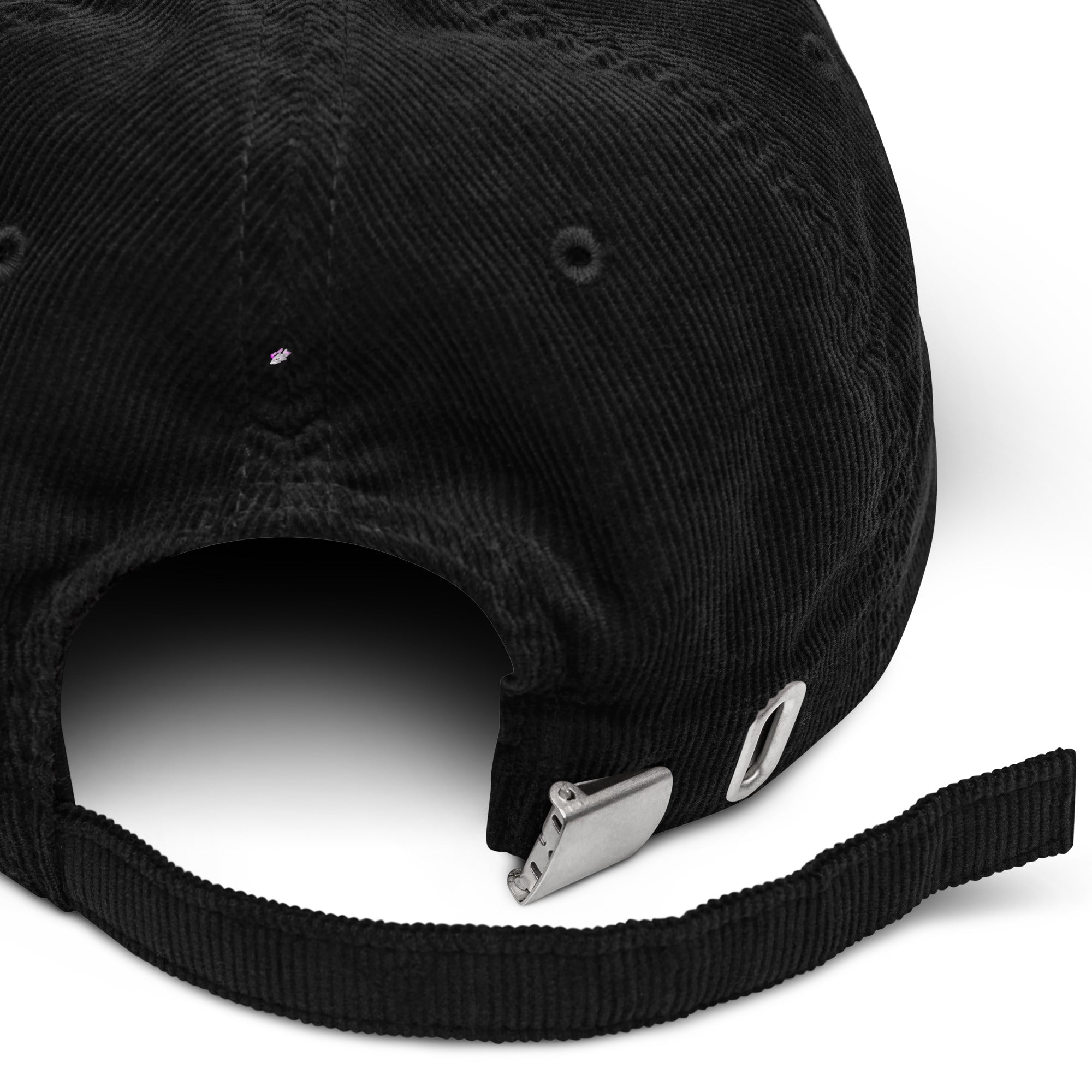Casquette en velours côtelé