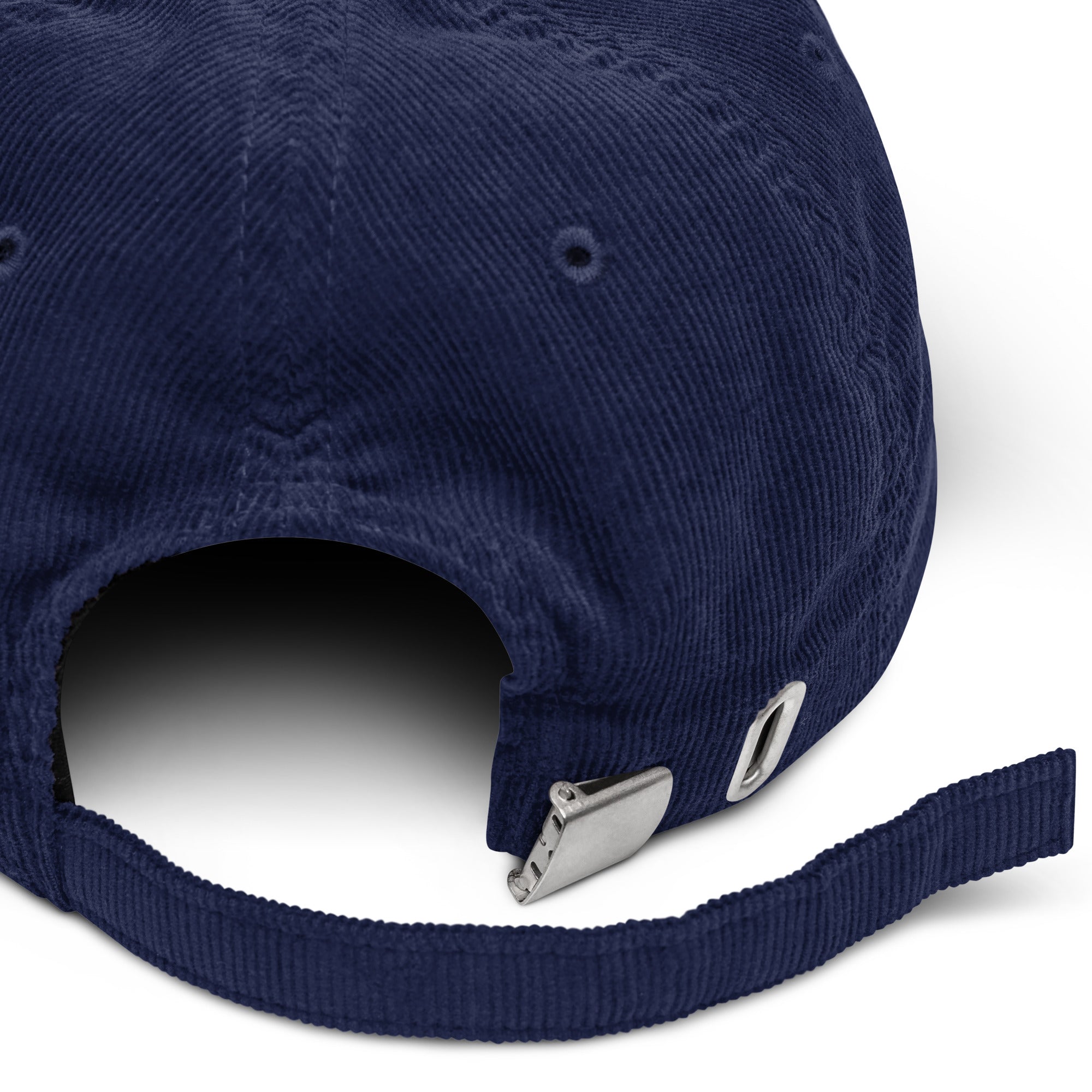 Casquette en velours côtelé