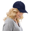 Casquette en velours côtelé