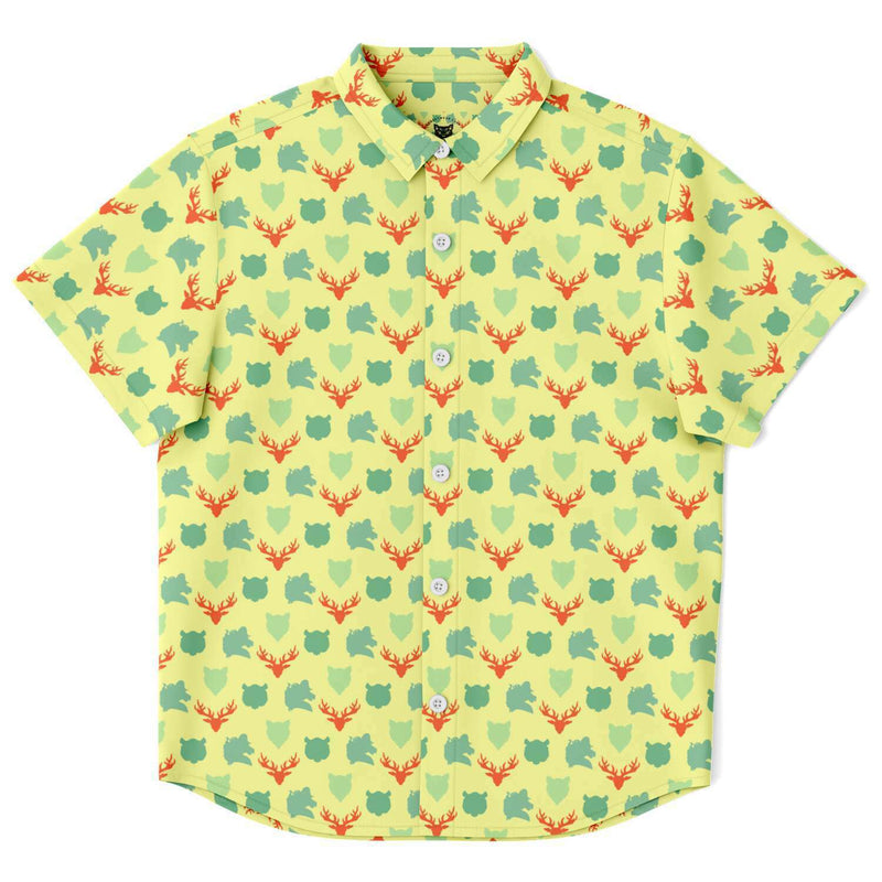 chemise tendance garçon jaune