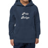 Pull à capuche brodé pour enfants - "P'tit Belge"