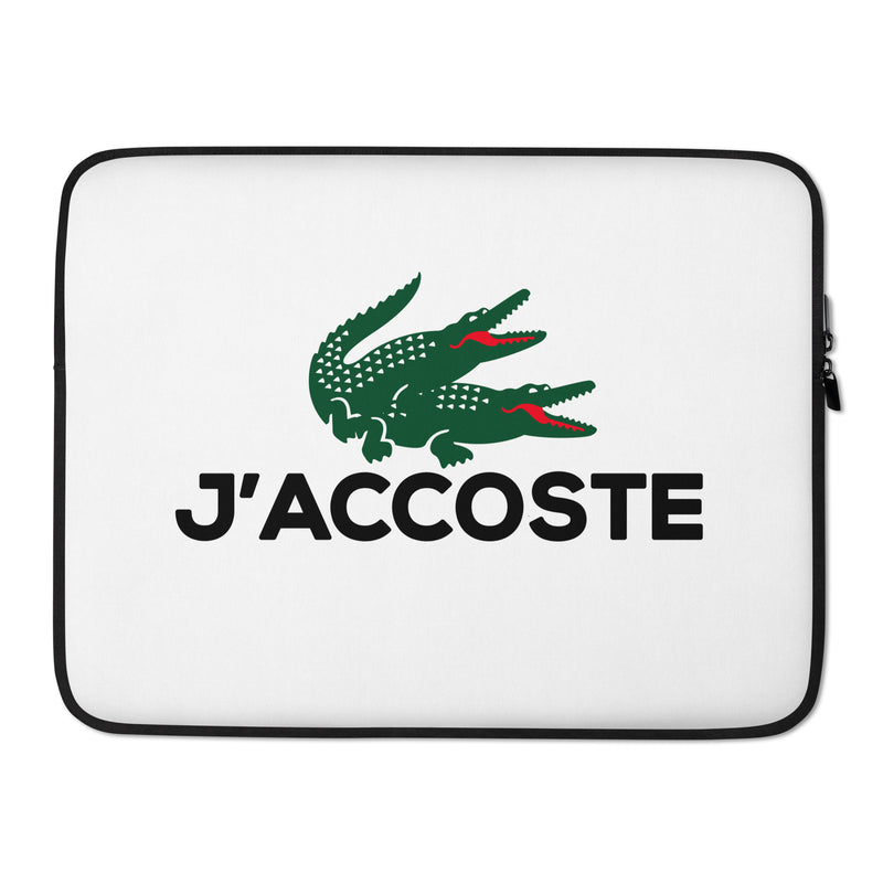 Housse ordinateur 13 pouces et 15 pouces Parodie LACOSTE