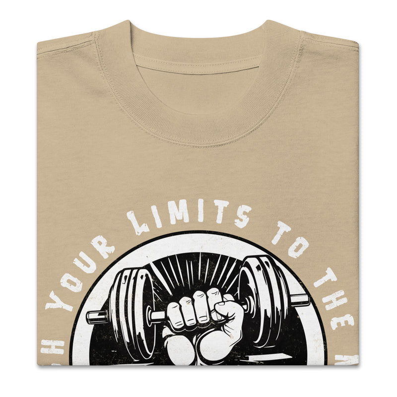 T-Shirt musculation et bodybuilding motivation - Push your limits to the max