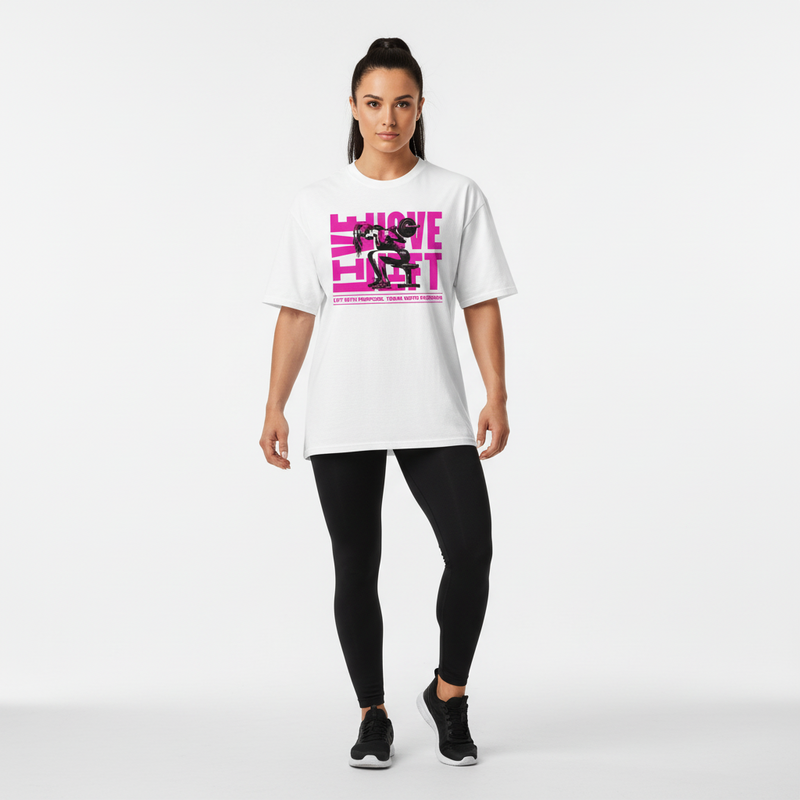 T-Shirt musculation et bodybuilding motivation Live Love Lift