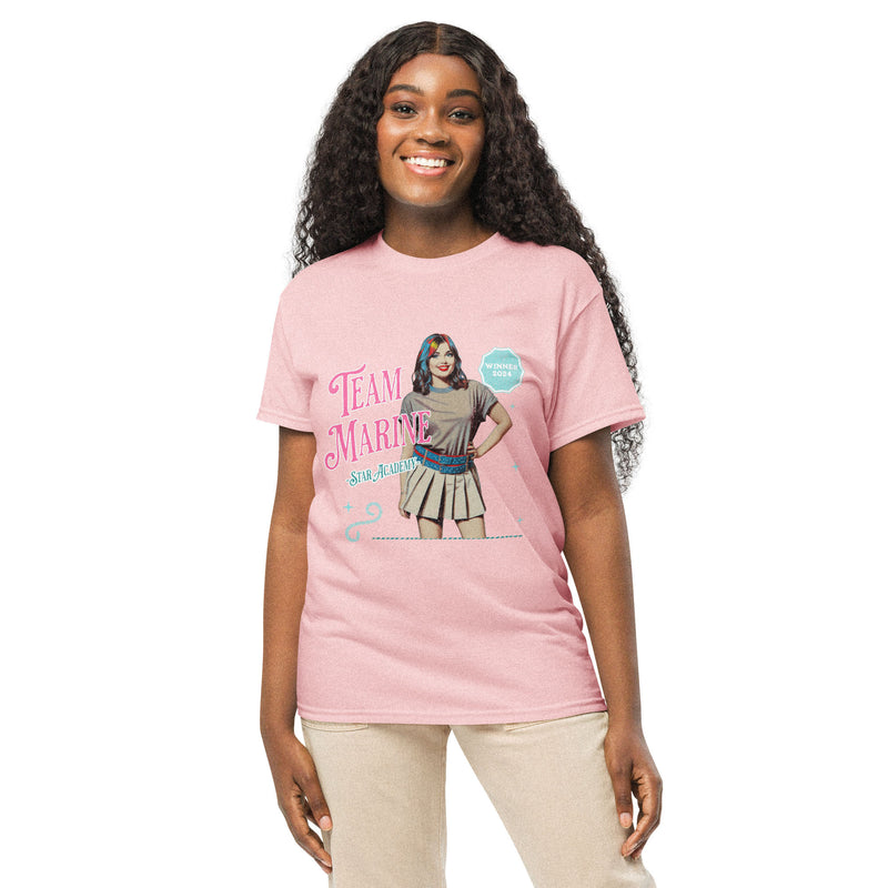 T-shirt femme Star Academy 2024 marine gagnante