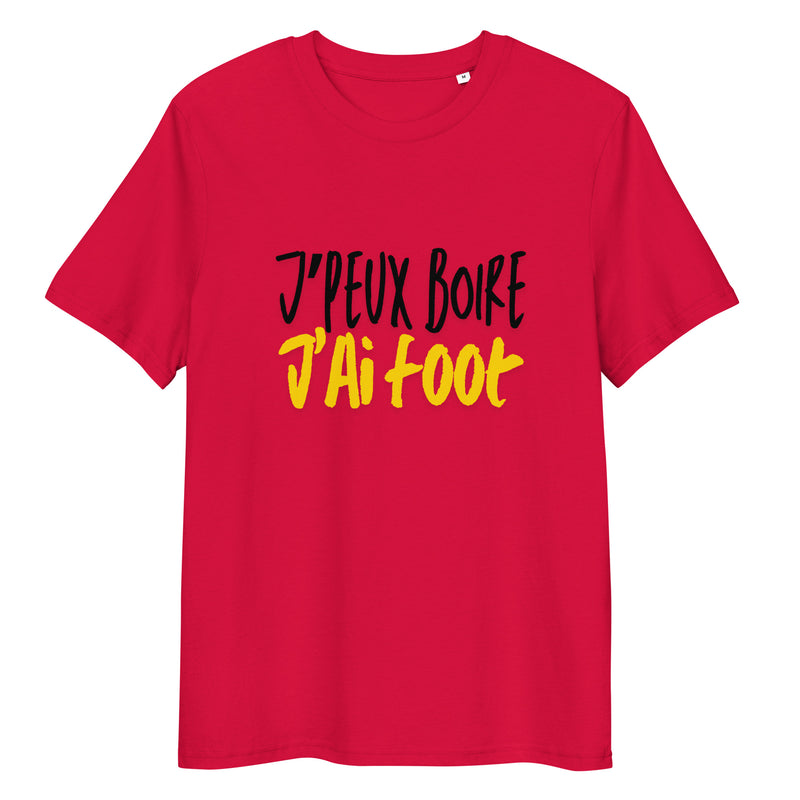 T-shirt Belge j'peux boire j'ai foot