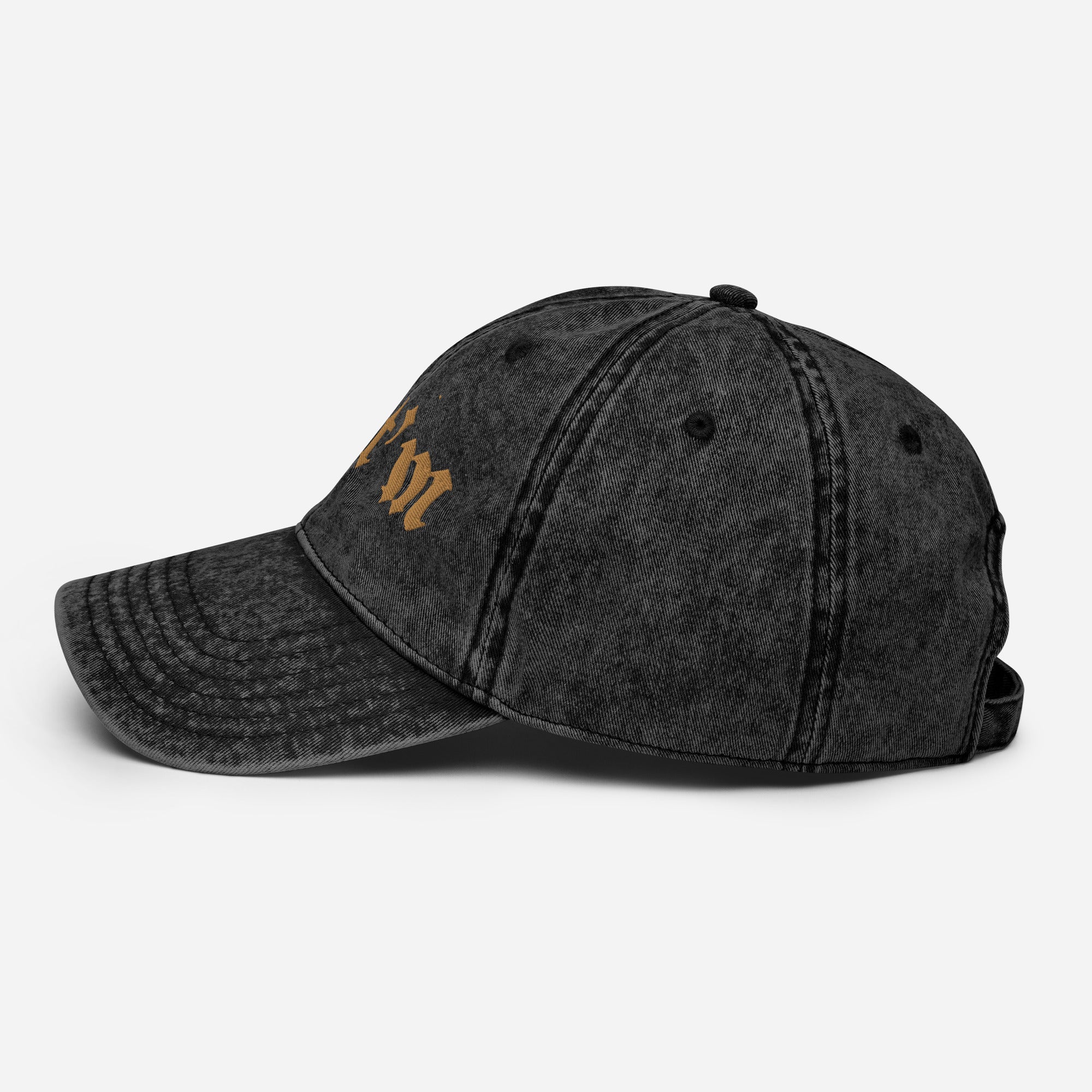 Casquette Vintage en Sergé de Coton - "CHT'M"
