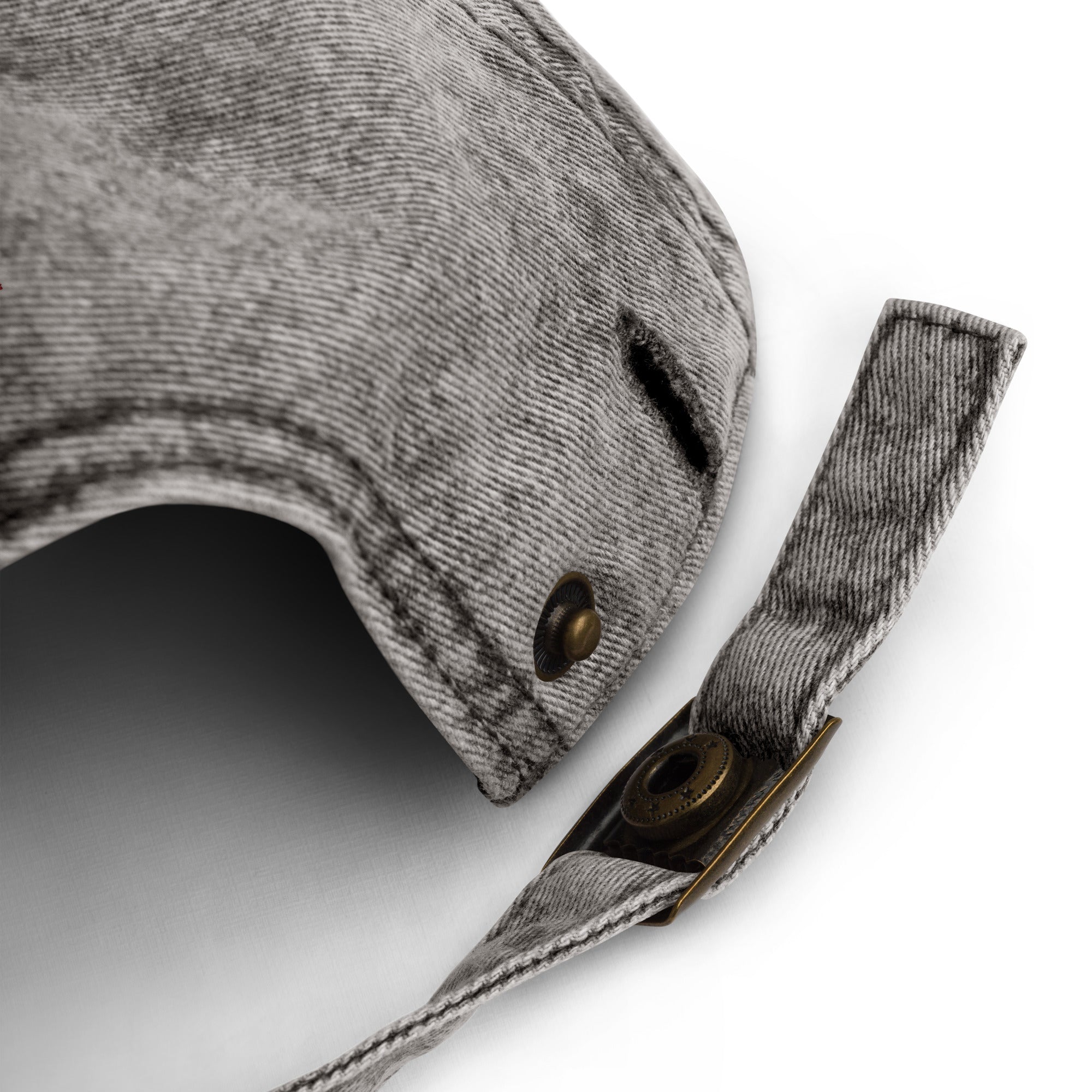 Casquette Vintage en Sergé de Coton - "CHT'M"