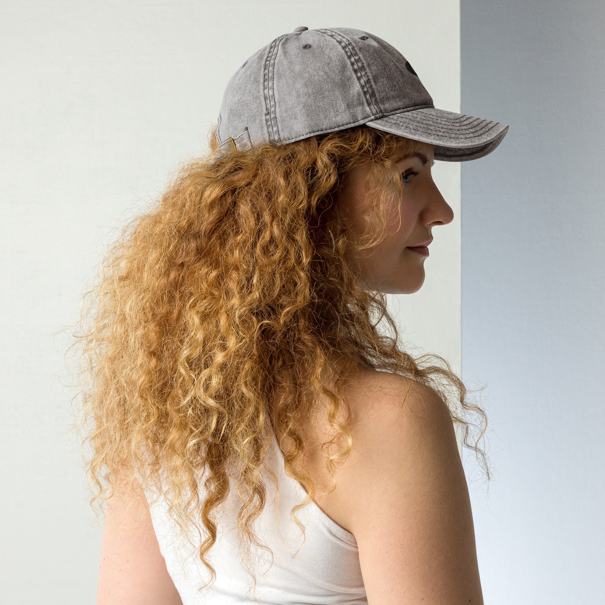 Casquette Vintage en Sergé de Coton - "CHT'M"