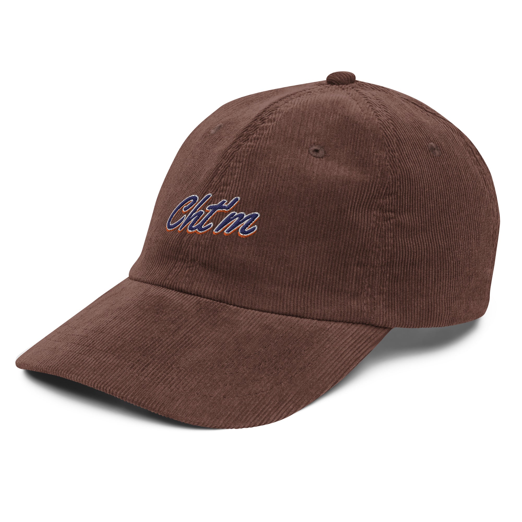 Casquette en velours côtelé - "Cht'm"
