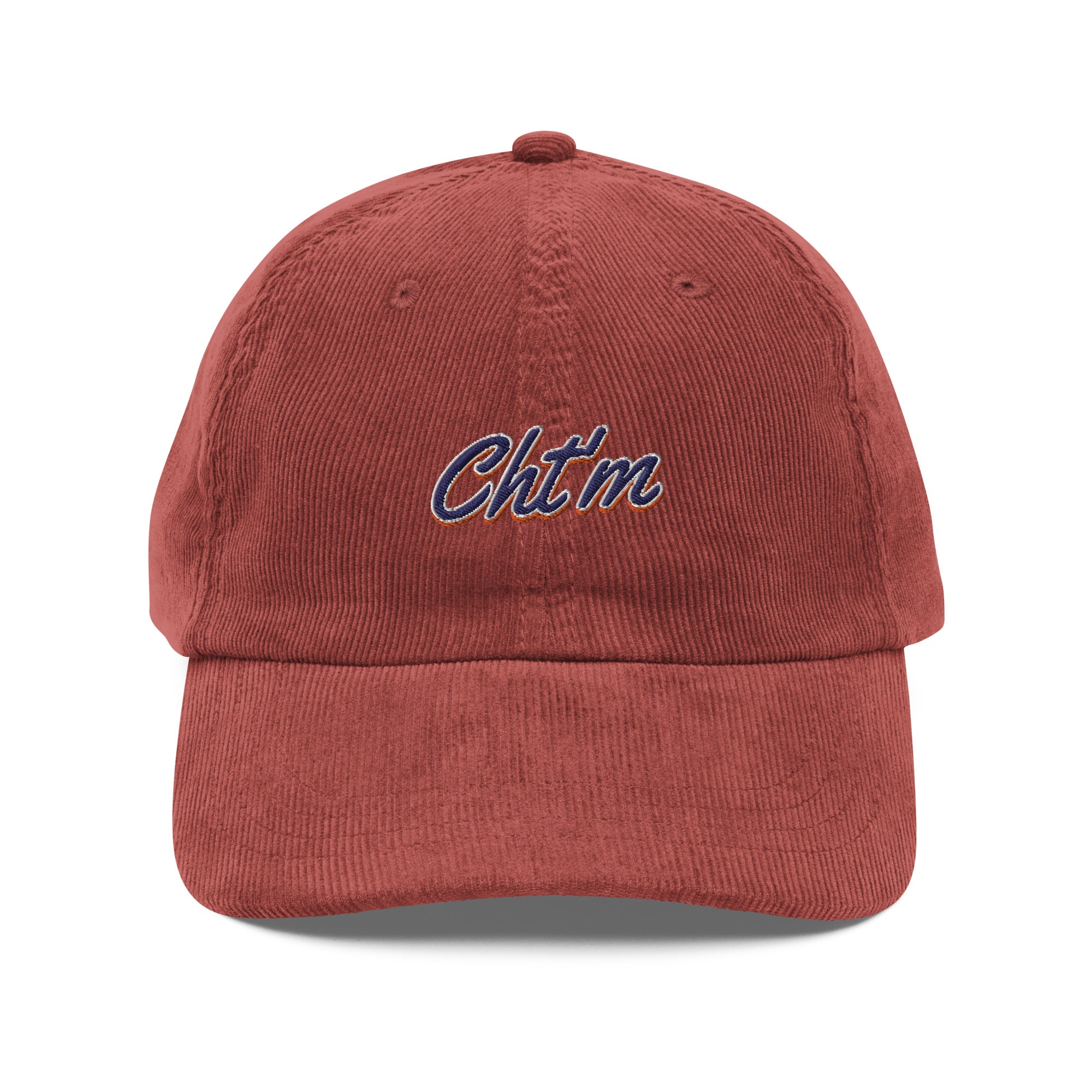 Casquette en velours côtelé - "Cht'm"