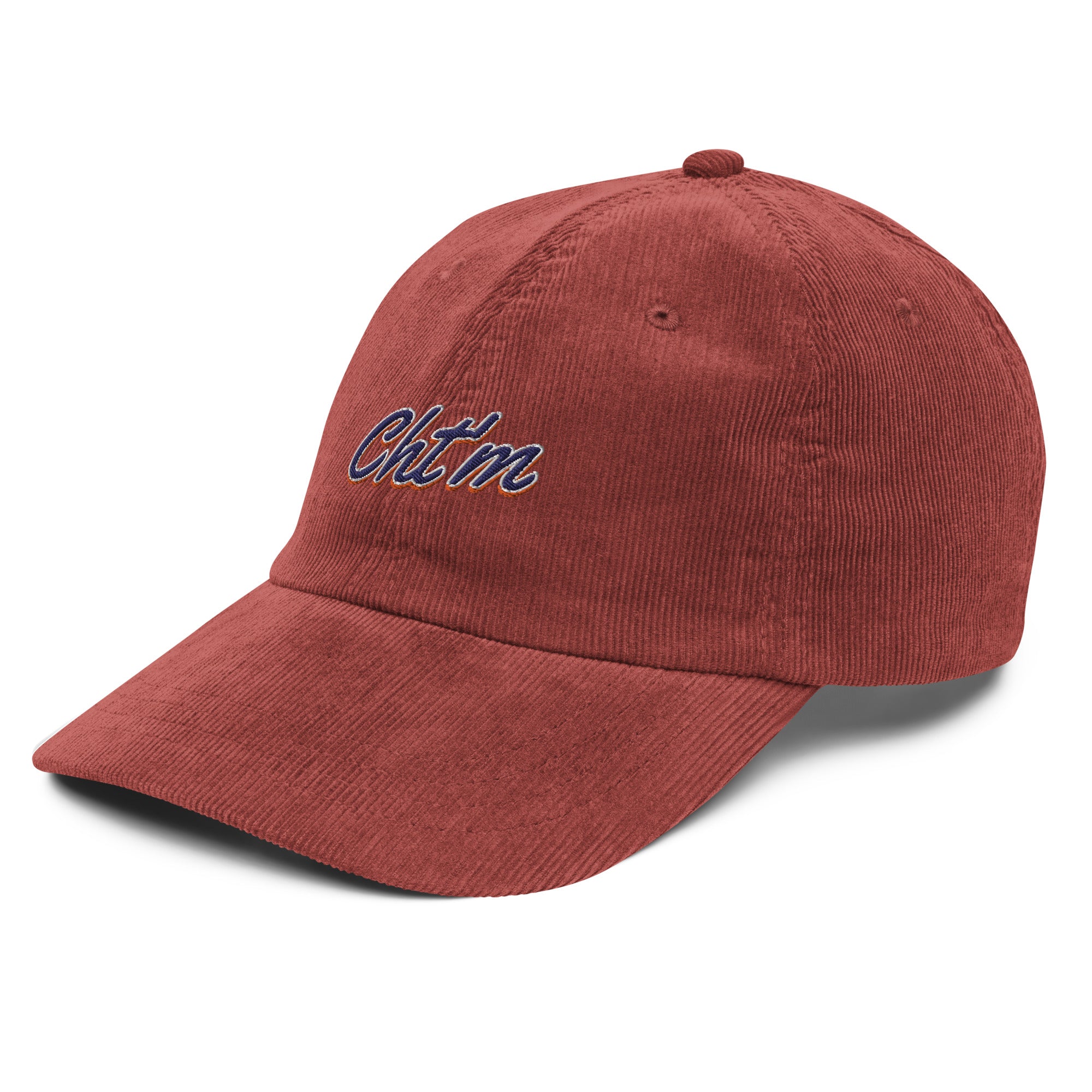 Casquette en velours côtelé - "Cht'm"