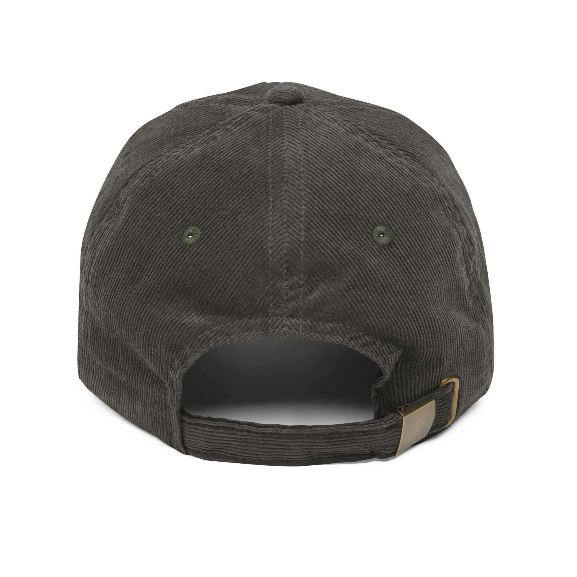 Casquette en velours côtelé - "FUCK MUZAK"