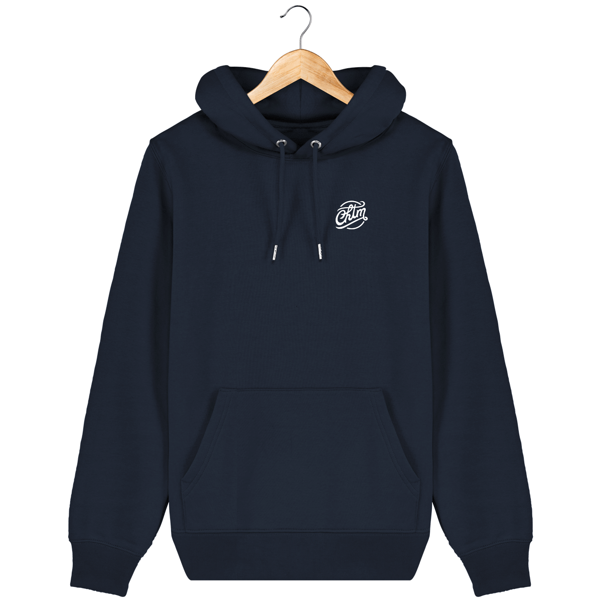 Pull à capuche brodé - CHT'M (12 couleurs)