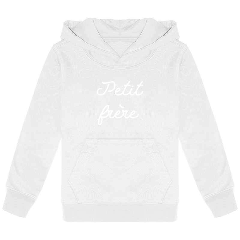 Sweat-shirt éco-responsable à capuche enfant