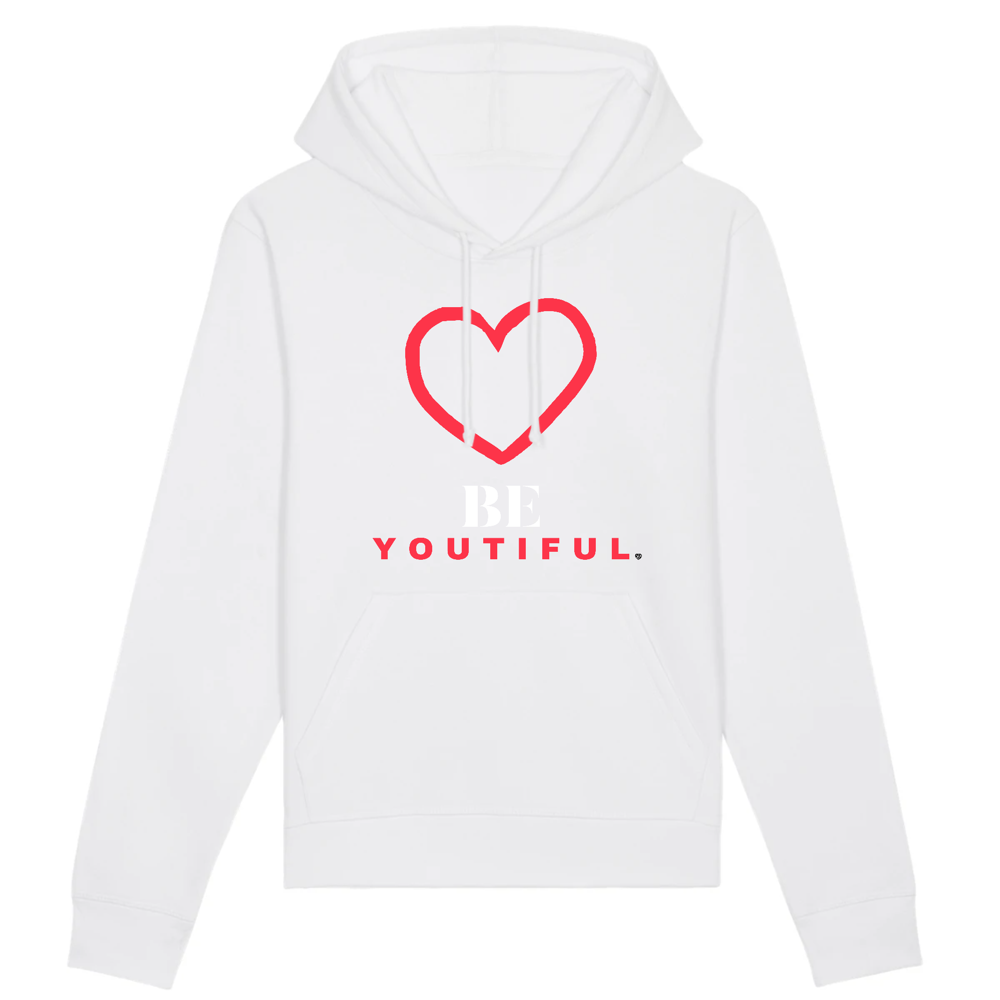 Pull à capuche femme - BE YOUTIFUL