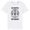 T-shirt - In Crypto We Trust - from chtmboutique by T-Pop - bitcoin, crypto, HOMMES, money