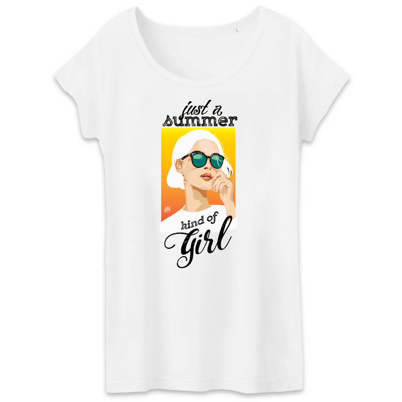 tshirt femme summer girl