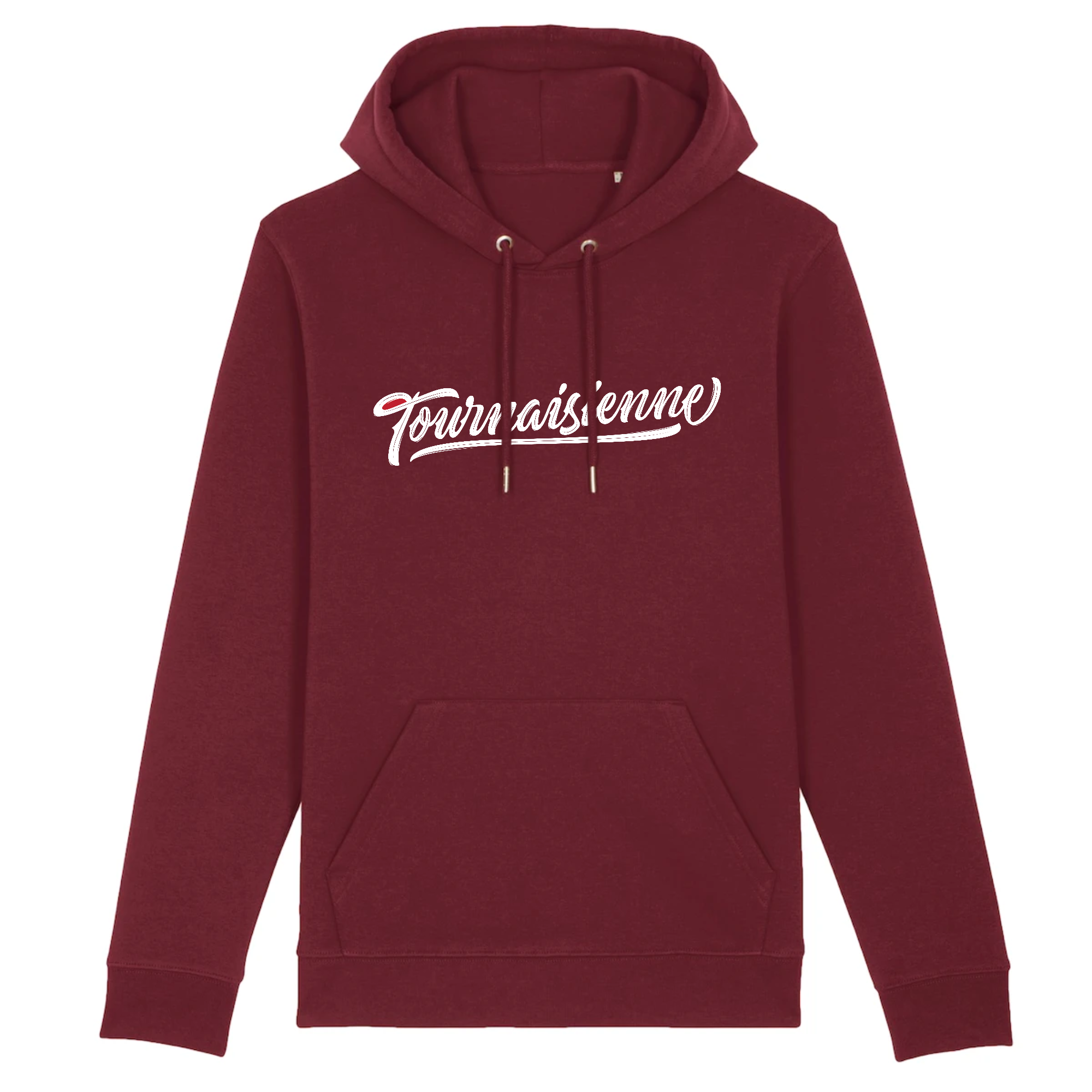 Pull à capuche femme - TOURNAISIENNE (Poche kangourou)